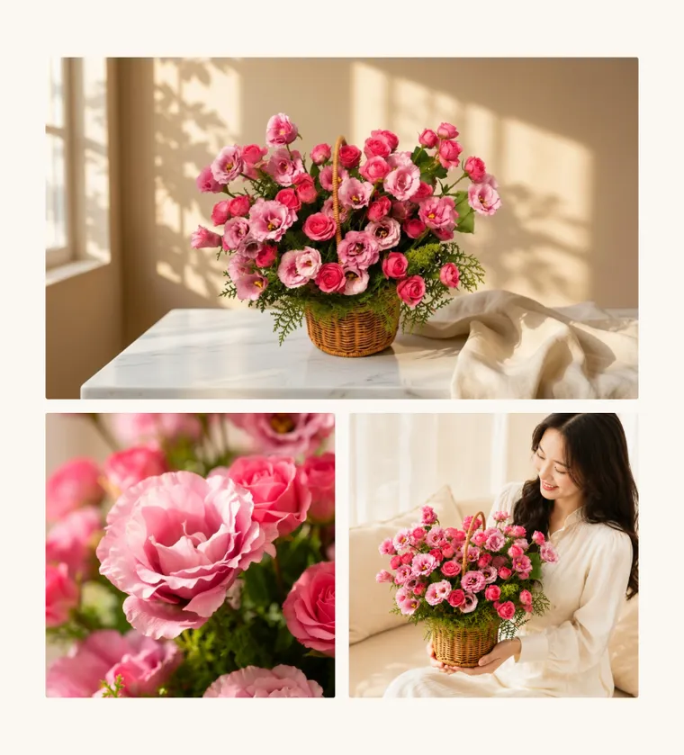 Lãng mạn màu hồng — Hình chi tiết