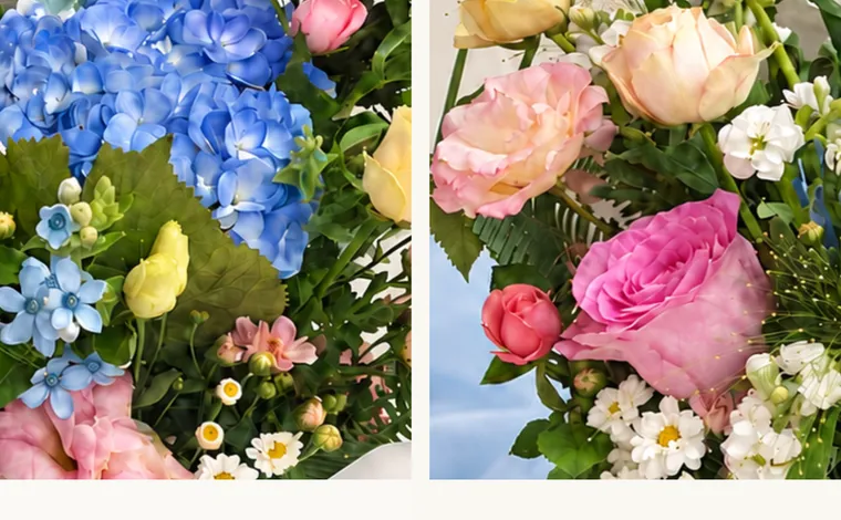 Sky Blue, For You — Detail images