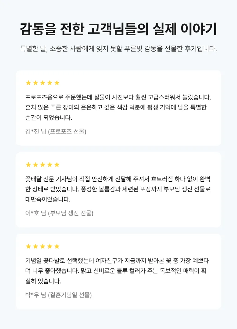 블루 선라이트 — 상품 상세