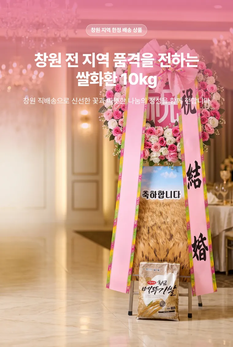 Vòng hoa gạo 10kg (Changwon) — Hình chi tiết