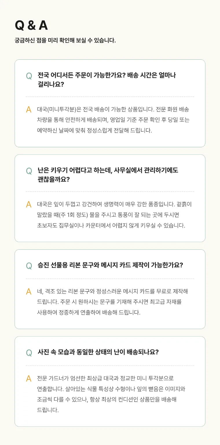 대국(미니투각분) — 상품 상세