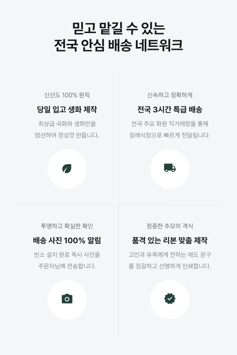 5단 명품 근조화환 — 상품 상세