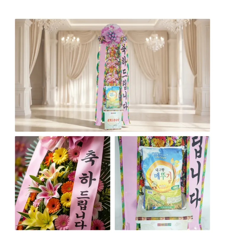 쌀화환 10kg — 상품 상세