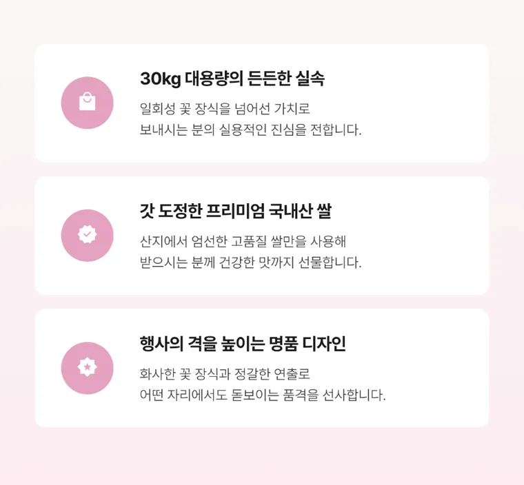 30kg Rice Wreath — Detail images