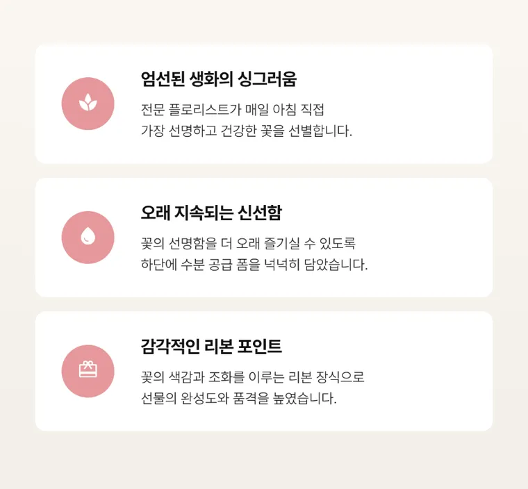 행복이 피어나는 날 — 상품 상세